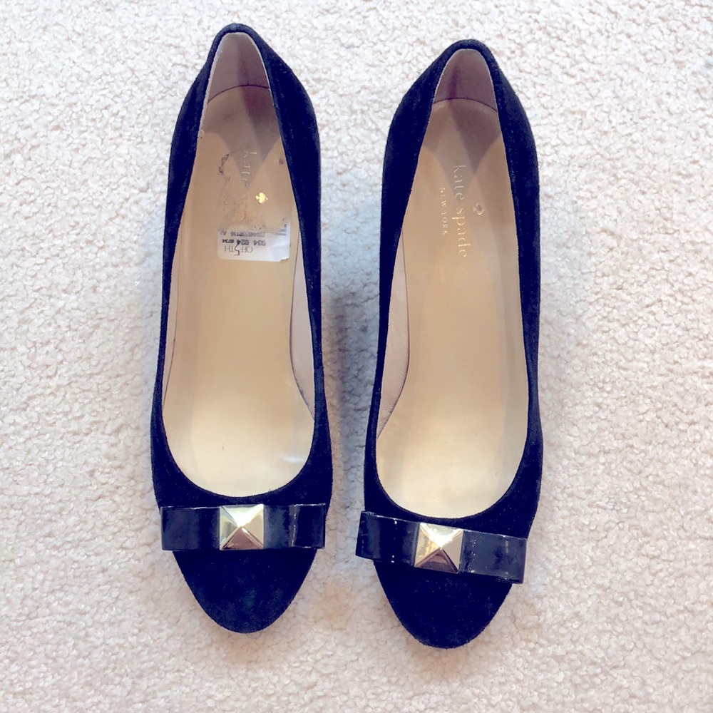 Kate Spade Suede Wedge Heels